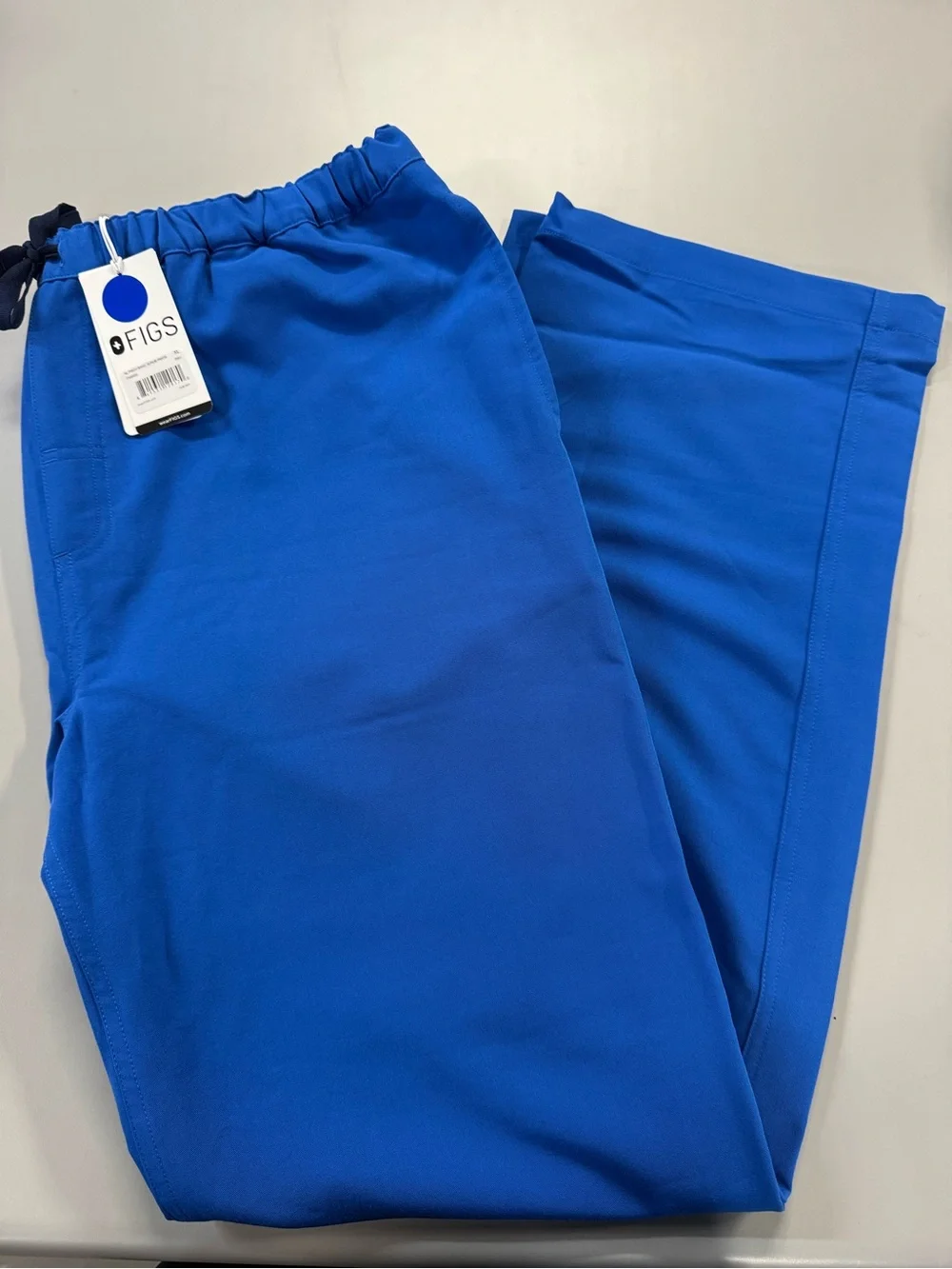 FIGS Pisco Straight-Leg Men’s Scrub Pants Royal Blue